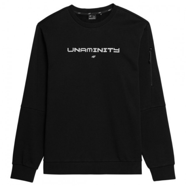 4F ΑΝΔΡΙΚΟ ΦΟΥΤΕΡ ΜΕ ΛΑΙΜΟΚΟΨΗ ΜΑΥΡΟ 4FAW23TSWSM683-20S