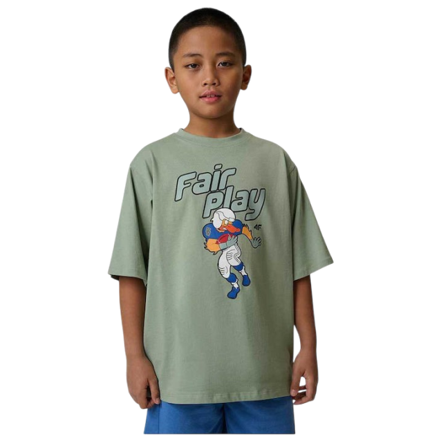 4F ΠΑΙΔΙΚΗ ΚΟΝΤΟΜΑΝΙΚΗ ΜΠΛΟΥΖΑ MINT 4FWSS26TTSHM3012-47S