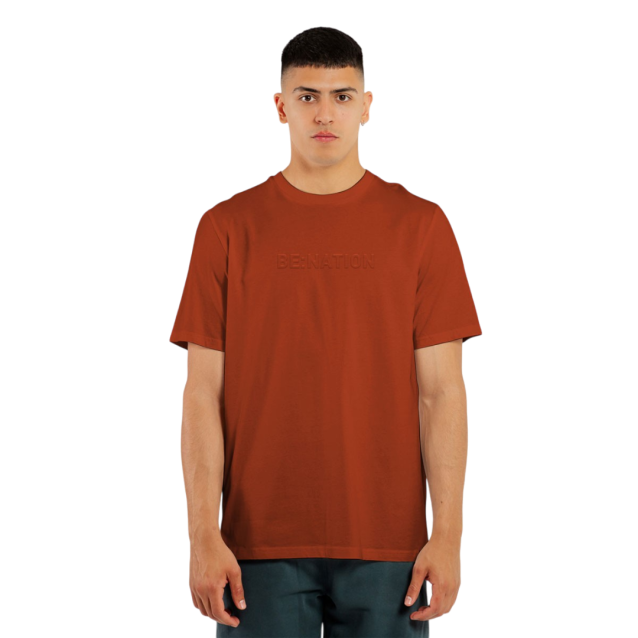 BENATION ΑΝΔΡΙΚΗ ΜΠΛΟΥΖΑ ΜΕ LOGO NEW MAROON 05312515-9E