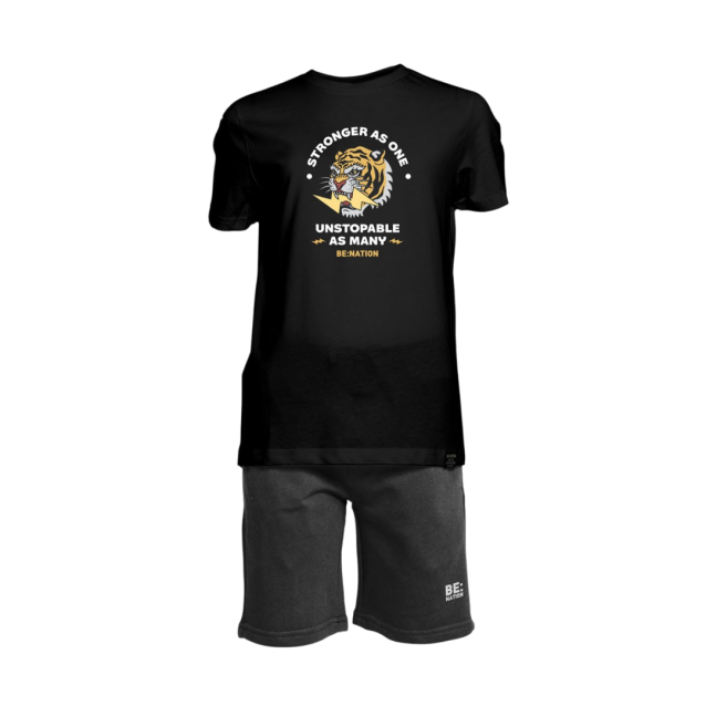 BENATION  ΠΑΙΔΙΚΟ ΣΕΤ ΜΑΥΡΟ-ΓΚΡΙ 10412601-01