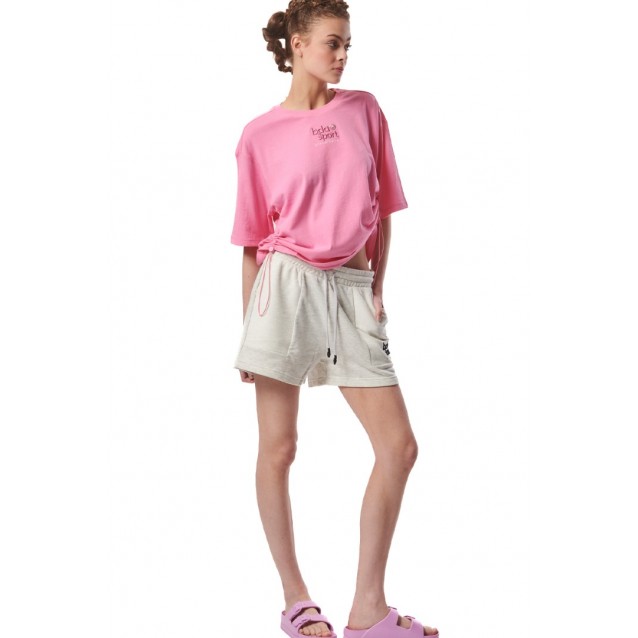 BODY ACTION ΓΥΝΑΙΚΕΙΟ ΑΘΛΗΤΙΚΟ ΣΟΡΤΣ ΓΚΡΙ 031424-01