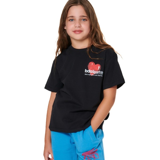 BODY ACTION ΠΑΙΔΙΚΟ ΚΟΝΤΟΜΑΝΙΚΟ ΜΠΛΟΥΖΑΚΙ ΜΑΥΡΟ 052604-01-BLACK