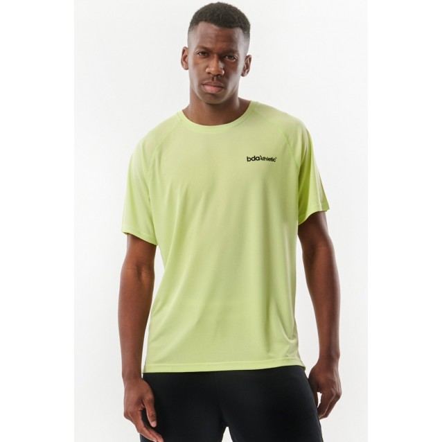 BODY ACTION ΑΝΔΡΙΚΟ ΑΘΛΗΤΙΚΟ T-SHIRT ΠΡΟΠΟΝΗΣΗΣ LIME 053320