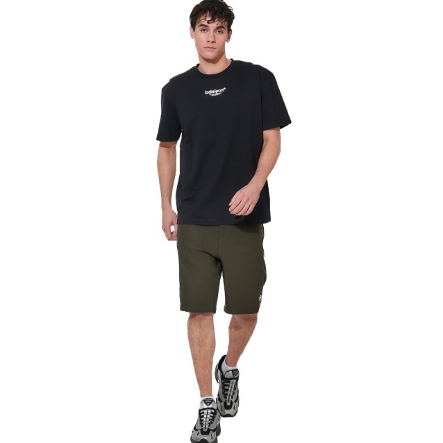 BODY ACTION ΑΝΔΡΙΚΗ ΚΟΝΤΟΜΑΝΙΚΗ ΜΠΛΟΥΖΑ 053622-01-BLACK