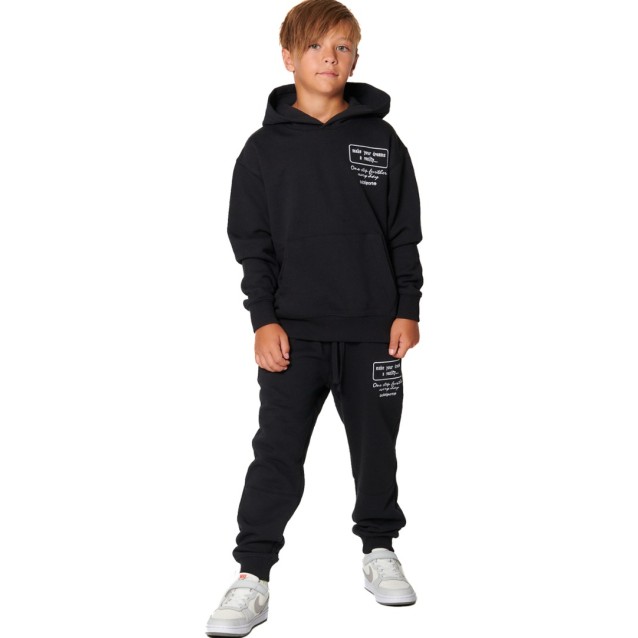 BODY ACTION ΠΑΙΔΙΚΟ ΦΟΥΤΕΡ ΜΕ ΚΟΥΚΟΥΛΑ ΜΑΥΡΟ 064503-01-BLACK