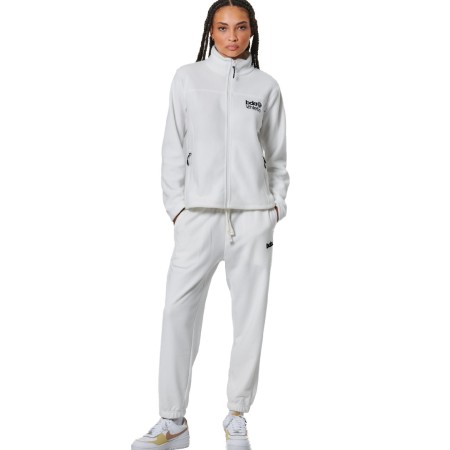 BODY ACTION ΓΥΝΑΙΚΕΙΑ ΖΑΚΕΤΑ POLAR FLEECE OFF WHITE 071525-01-OFW