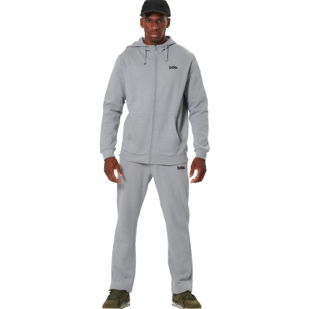 BODY ACTION ΑΝΔΡΙΚΗ ΖΑΚΕΤΑ ΜΕ ΚΟΥΚΟΥΛΑ SILVER GREY 073520-01-SILVER GREY