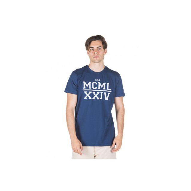 GSA ΑΝΔΡΙΚΟ T-SHIRT ΜΠΛΕ  1711201020