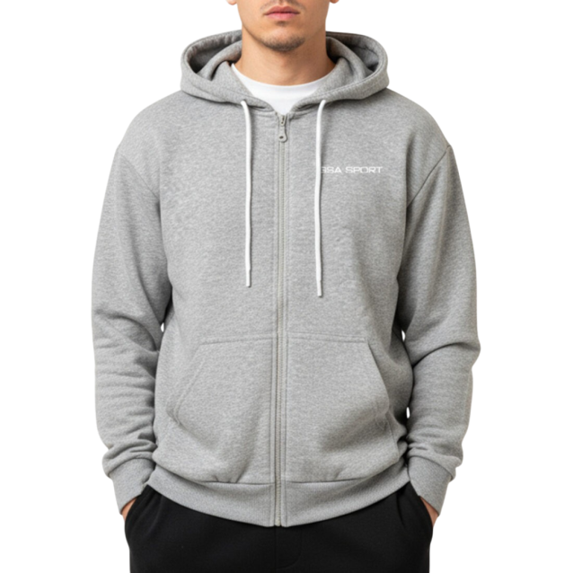 GSA ΑΝΔΡΙΚΗ ΖΑΚΕΤΑ ΜΕ ΚΟΥΚΟΥΛΑ ΓΚΡΙ 281405-05