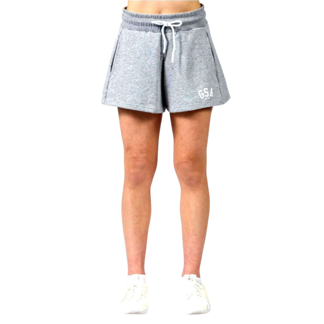 GSA Γυναικείο Σορτς Glory Heritage Βαμβάκι Γκρι Regular Fit 372403-ΓΚΡΙ