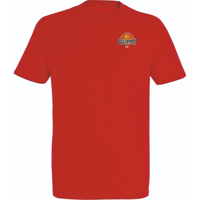 T-SHIRT UNISEX ΚΟΚΚΙΝΟ