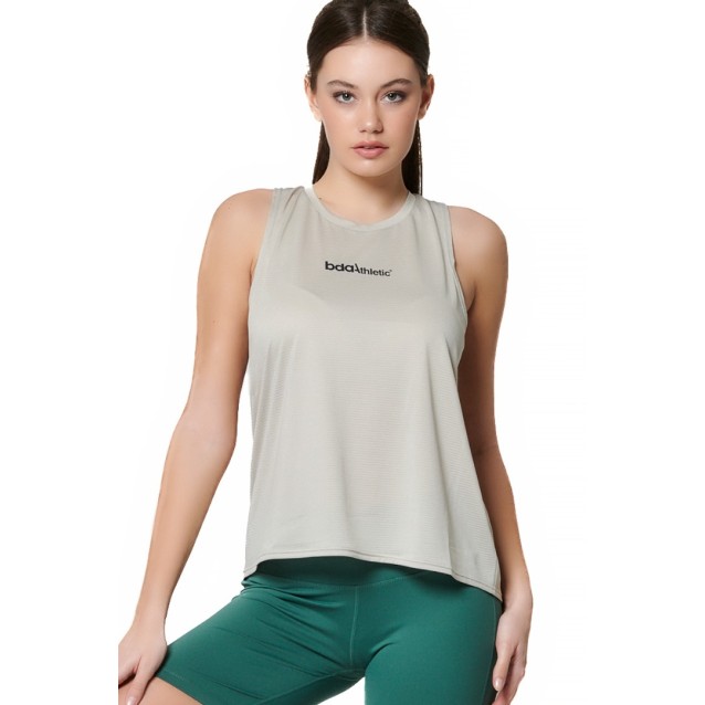 BODY ACTION ΓΥΝΑΙΚΕΙΑ ΑΜΑΝΙΚΗ ΜΠΛΟΥΖΑ MOONSTRUCK GREY 041521-01