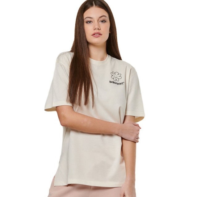 BODY ACTION T SHIRT ΓΥΝΑΚΕΙΑ ΜΠΛΟΥΖΑ WHITE ALYSSUM 051524-01