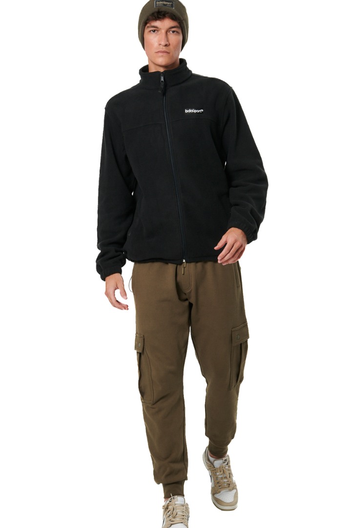 BODY ACTION ΑΝΔΡΙΚΗ ΖΑΚΕΤΑ FLEECE ΜΑΥΡΗ 073527-01-BLK BODY ACTION ΑΝΔΡΙΚΗ ΖΑΚΕΤΑ FLEECE ΜΑΥΡΗ 073527-01-BLK