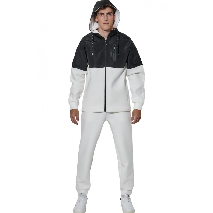 BODY ACTION ΑΝΔΡΙΚΟ ΑΘΛΗΤΙΚΟ JACKET OFF WHITE-BLACK 073627-01-WHITE OFF BLACK BODY ACTION ΑΝΔΡΙΚΟ ΑΘΛΗΤΙΚΟ JACKET OFF WHITE-BLACK 073627-01-WHITE OFF BLACK