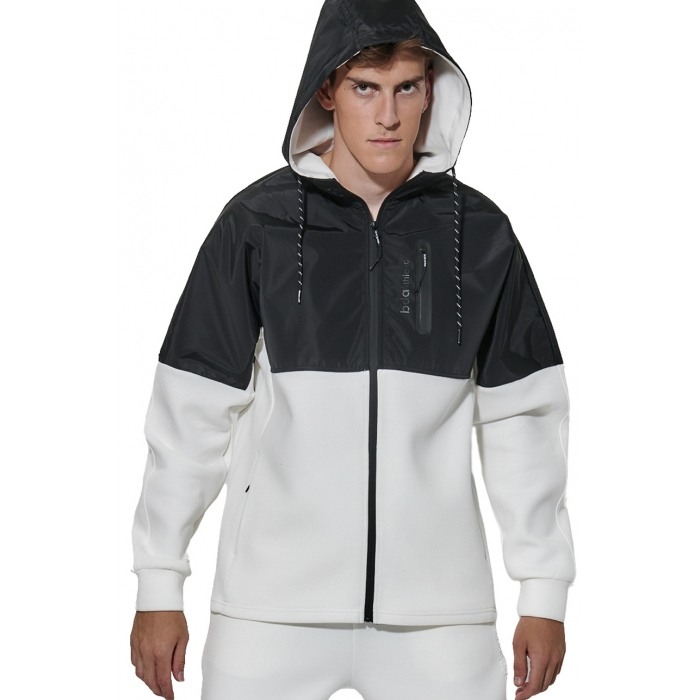 BODY ACTION ΑΝΔΡΙΚΟ ΑΘΛΗΤΙΚΟ JACKET OFF WHITE-BLACK 073627-01-WHITE OFF BLACK BODY ACTION ΑΝΔΡΙΚΟ ΑΘΛΗΤΙΚΟ JACKET OFF WHITE-BLACK 073627-01-WHITE OFF BLACK