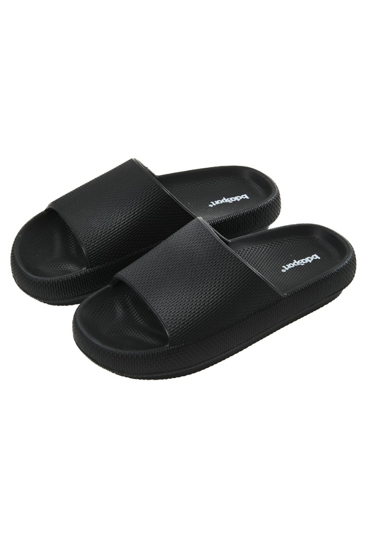 BODY ACTION UNISEX POOL SLIDES BLACK 093507-01 BODY ACTION UNISEX POOL SLIDES BLACK 093507-01